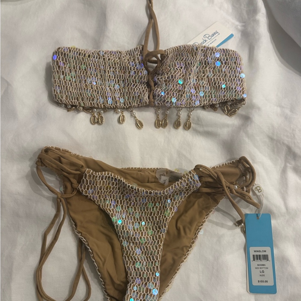 new wiith tag Sequin  Halter Top